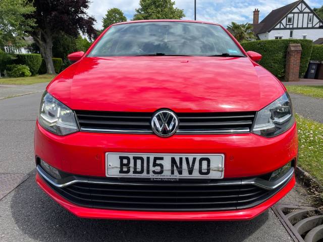 Volkswagen Polo 1.2 TSI 110 SEL 5dr DSG Hatchback Petrol Red