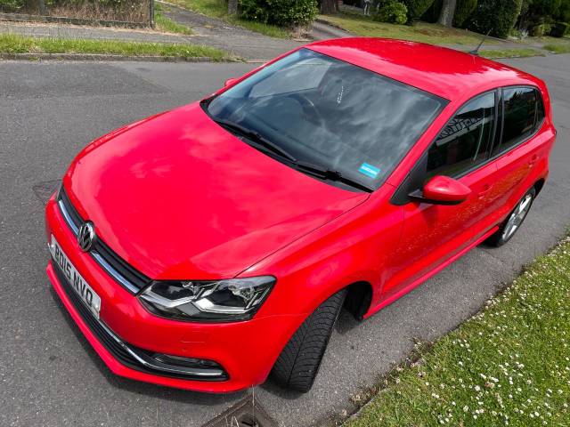 Volkswagen Polo 1.2 TSI 110 SEL 5dr DSG Hatchback Petrol Red