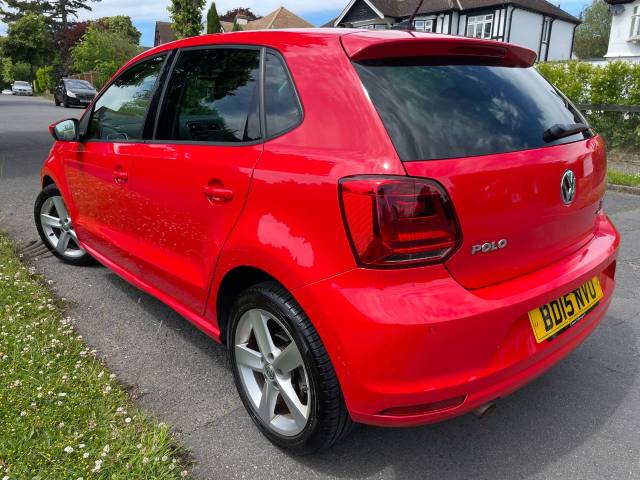 Volkswagen Polo 1.2 TSI 110 SEL 5dr DSG Hatchback Petrol Red