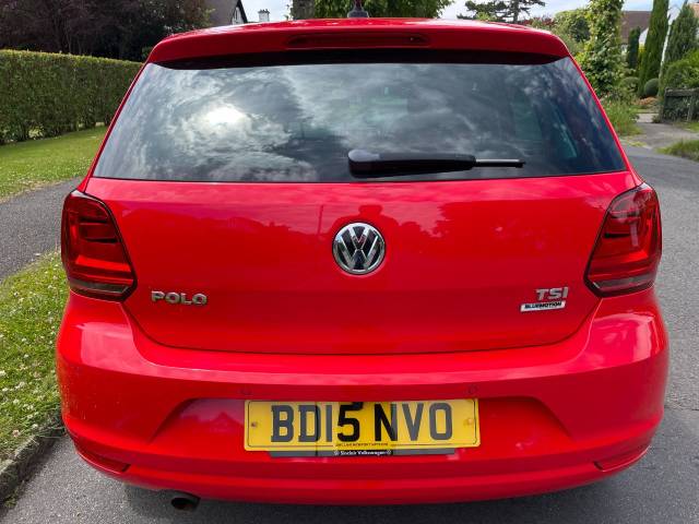 Volkswagen Polo 1.2 TSI 110 SEL 5dr DSG Hatchback Petrol Red