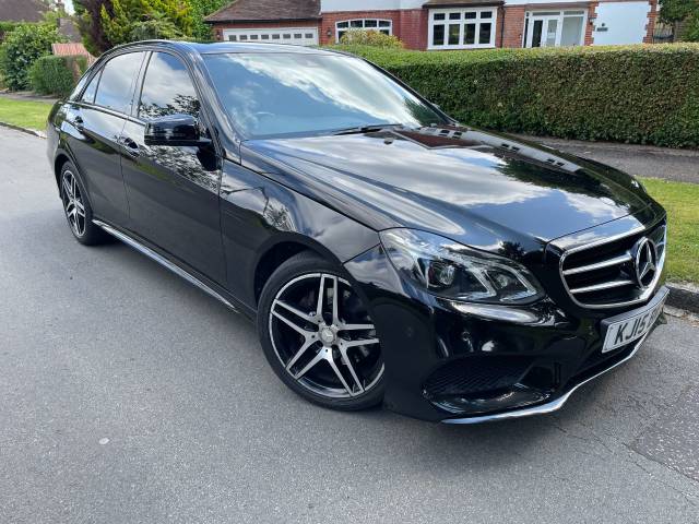 Mercedes-Benz E Class 2.1 E220 BlueTEC AMG Night Edition 4dr 7G-Tronic Saloon Diesel Black