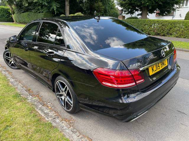 Mercedes-Benz E Class 2.1 E220 BlueTEC AMG Night Edition 4dr 7G-Tronic Saloon Diesel Black