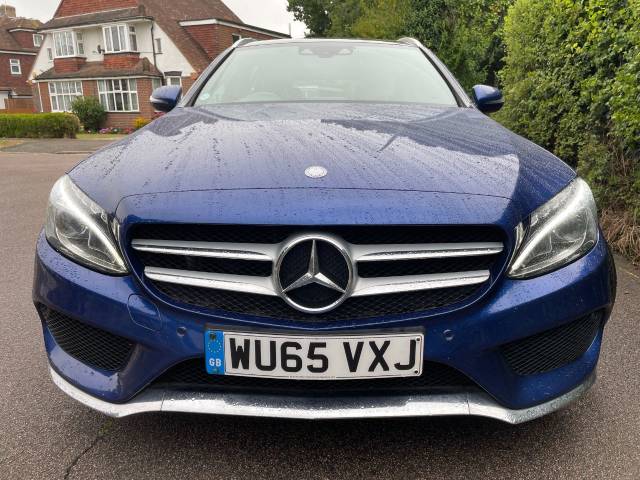 Mercedes-Benz C Class 2.1 C300h AMG Line Premium Plus 5dr Auto Estate Diesel / Electric Hybrid Blue